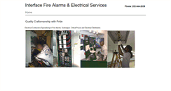 Desktop Screenshot of interfacefireelectrical.com